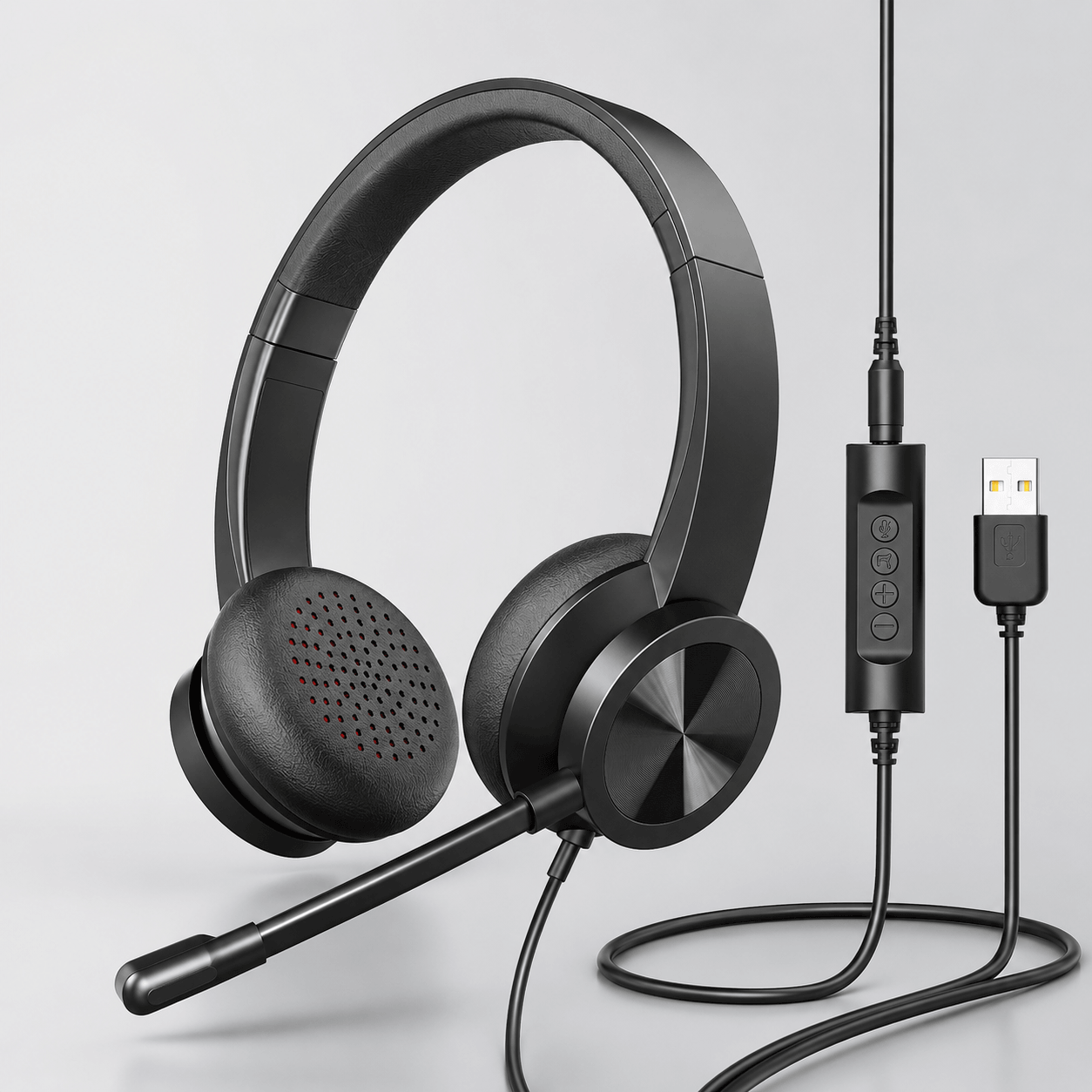 LX-USB16 商用话务耳机